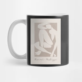 Henri Matisse Blue nude inspired, Neutral art Mug